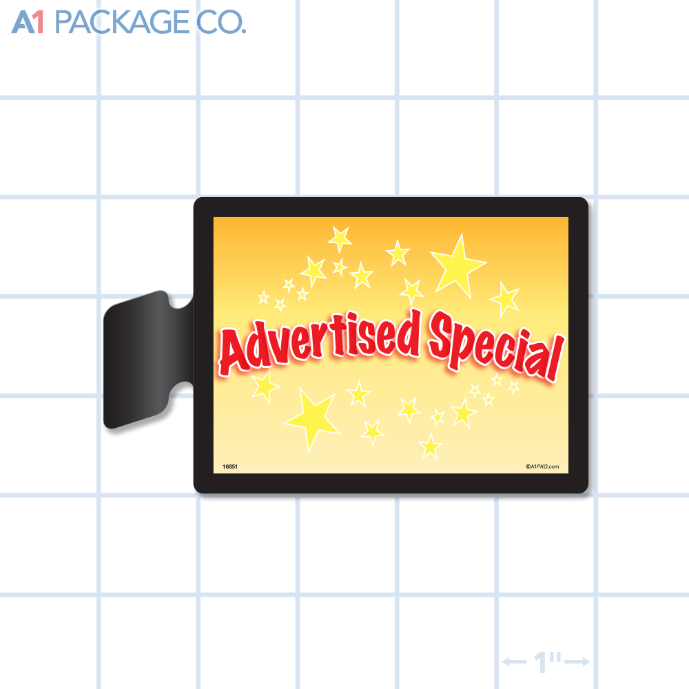 Advertised Special Rectangle Aisle Talker (4x3 inch) 