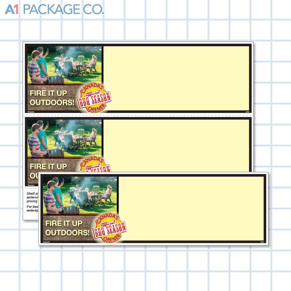 Victoria Day Placards (11x3.5 inch) 10 Count