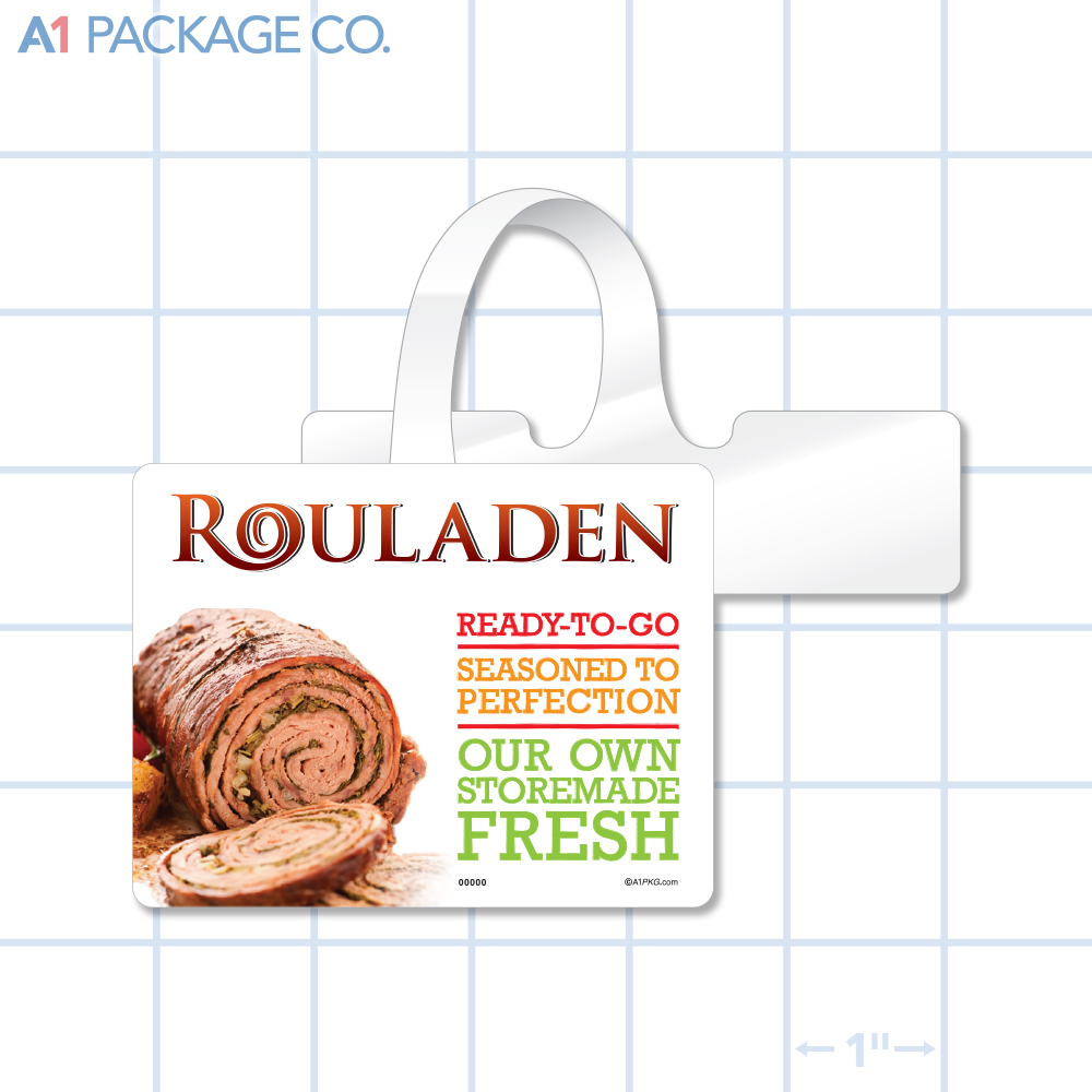 Rouladen Rectangle Shelf Dangler (4x3 inch)