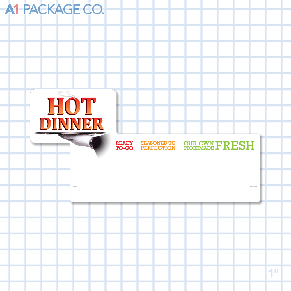 Hot Dinner Ready to Go Small Case Divider (14.25x8 Inch)