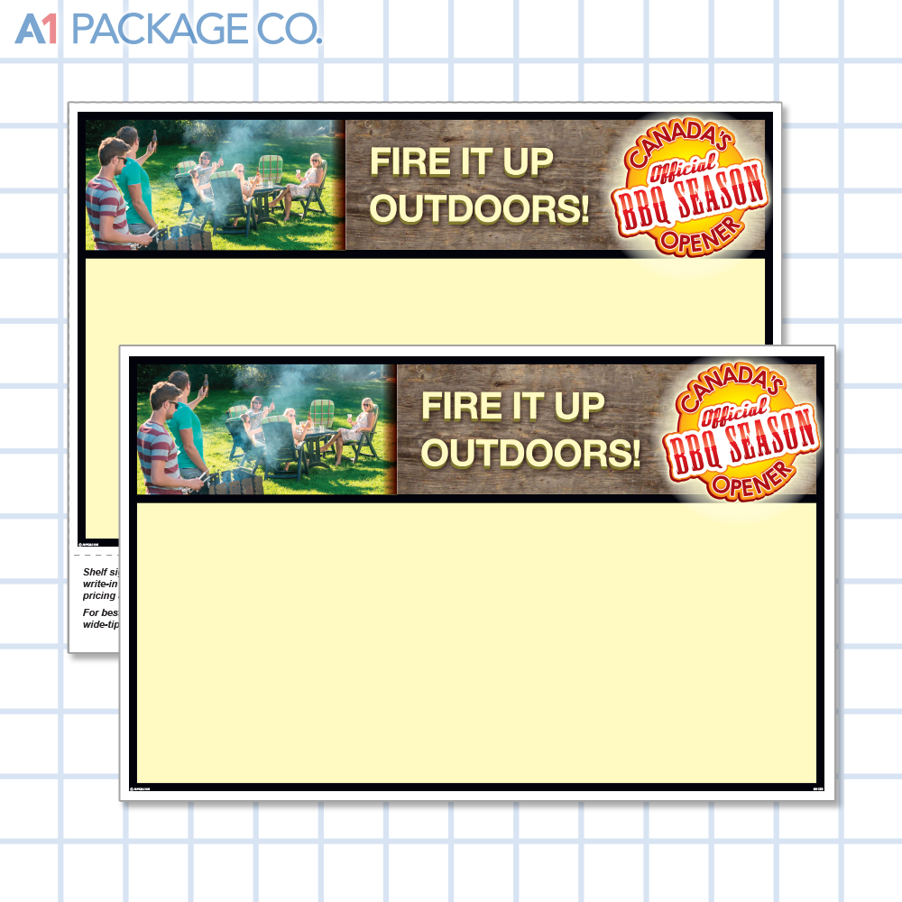 Victoria Day Placards (11x7 inch) 5 Count