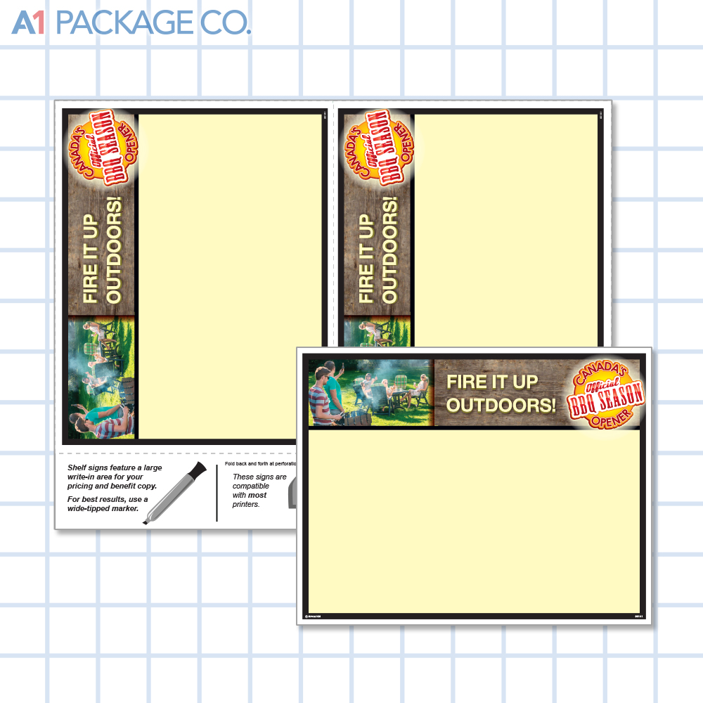 Victoria Day Placards (5.5x7 inch) 10 Count