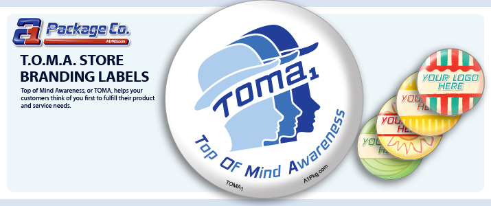 TOMA 'Store Branding' Labels 