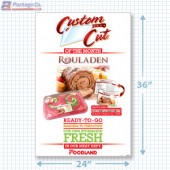 Rouladen Double Sided Hanging Merchandising Graphic (2 ft x 3 Ft) A1Pkg.com SKU 26569