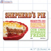 Shepherd's Pie Full Color HMR Rectangle Merchandising Labels - Copyright - A1PKG.com SKU -  26579