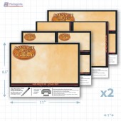 Sausage Tastes of the World Merchandising Placard Kit - Copyright - A1PKG.com - 28145