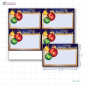 In Store Holiday Special "Elegant" Merchandising Placards 4UP (5.5" x 3.5") - Copyright - A1PKG.com - 90310
