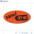 New Try Me Fluorescent Red Oval Merchandising Labels PQG (1x2 inch) 500/Roll 