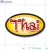 Thai Full Color Oval Merchandising Labels (2x1.2 inch) 500/ROLL