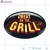Great on the Grill Full Color Oval Merchandising Labels PQG (2.25x1.5 inch) 500/Roll 