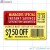 $2.50 Off Instant Savings Coupon PQG Full Color Rectangle Price Merchandising Label (2x3 inch) 250/Roll