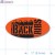 Back Ribs Fluorescent Red Oval Merchandising Labels PQG (1x2 inch) 500/Roll 