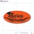 Sirloin Steak Fluorescent Red Oval Merchandising Labels PQG (1x2 inch) 500/Roll 