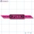 Pork Corner Strap Pink Fluorescent Merchandising Label (0.56x4 inch) 500/Roll