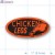 Chicken Legs Fluorescent Red Oval Merchandising Labels PQG (1x2 inch) 500/Roll