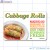 Cabbage Rolls Full Color HMR Rectangle Merchandising Labels PQG (3x2 inch) 250/ Roll