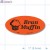 Bran Muffin Red Oval Merchandising Labels PQG (1x2 inch) 500/Roll 