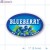 Blueberry Full Color Oval Merchandising Labels PQG (1.875 x 1.1875 inch) 500/Roll 