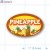 Pineapple Full Color Oval Merchandising Labels PQG (2x1.5 inch) 500/Roll 