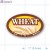 Wheat Full Color Oval Merchandising Labels PQG (1.875 x 1.1875 inch) 500/Roll 