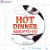 Hot Dinner Ready To Go Full Color Circle Merchandising Labels PQG (2 inch) 500/Roll 