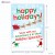 Santa's Happy Holiday Merchandising Poster (13x19 inch)