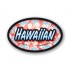 Hawaiian Full Color Oval Merchandising Labels - Copyright - A1PKG.com SKU -  13919