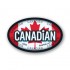Canadian Full Color Oval Merchandising Labels - Copyright - A1PKG.com SKU -  13920