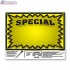 Yellow Special 3D Starburst Merchandising Placards 1UP (11" x 7") - Copyright - A1PKG.com - 16010