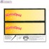 Advertised Special Merchandising Placards 2UP (11" x 3.5") - Copyright - A1PKG.com - 16805