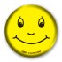 Smiley Face Bright Yellow Circle Merchandising Label Copyright A1PKG.com - 19201