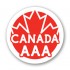 Canada Prime Grade Red AAA Circle Merchandising Labels - Copyright - A1PKG.com SKU - 20323