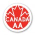Canada Prime Grade Red AA Circle Merchandising Labels - Copyright - A1PKG.com SKU - 20324