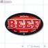 Beef Full Color Oval Merchandising Labels - Copyright - A1PKG.com SKU - 26501