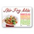 Stir Fry Full Color HMR Rectangle Merchandising Labels - Copyright - A1PKG.com SKU -  26574