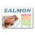 Salmon Full Color HMR Rectangle Merchandising Labels - Copyright - A1PKG.com SKU -  26593