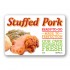 Stuffed Pork Full Color HMR Rectangle Merchandising Labels - Copyright - A1PKG.com SKU -  26612