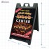 Foodland - Sizzling Summer Kabob Center Merchandising Signicade with Graphics A1pkg.com SKU  28028-FDL  
