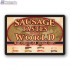 Sausage Tastes of the World Large Floor Merchandising Decal A1Pkg.com SKU 28152