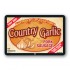 Country Garlic Pork Sausage Full Color Rectangle Merchandising Label Copyright 2013 A1Pkg.com SKU 28133