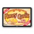 Honey Garlic Pork Sausage Full Color Rectangle Merchandising Label Copyright 2013 A1Pkg.com SKU 28135