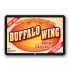 Buffalo Wing Pork Sausage Full Color Rectangle Merchandising Labels - Copyright - A1PKG.com SKU -  28139