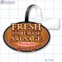 Fresh Store Made Sausage Merchandising Rectangle Shelf Dangler - Copyright - A1PKG.com - 28168