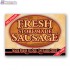Fresh Store Made Sausage Full Portrait Merchandising Poster - Copyright - A1PKG.com SKU -  28173