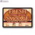 Fresh Store Made Sausage Large Floor Merchandising Decal A1Pkg.com SKU 28178