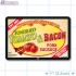 Sundried Tomato & Bacon Pork Sausage Full Color Rectangle Merchandising Labels - Copyright - A1PKG.com SKU -  28189