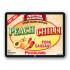 Foodland Peach Chili Pork Sausage Full Color Rectangle Merchandising Labels - Copyright - A1PKG.com SKU -  28197