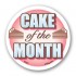 Cake of the Month Full Color Circle Merchandising Label Copyright A1PKG.com - 30101