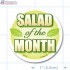 Salad of the Month Full Color Circle Merchandising Labels - Copyright - A1PKG.com SKU # 30103