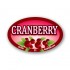 Cranberry Full Color Oval Merchandising Labels - Copyright - A1PKG.com SKU -  33108